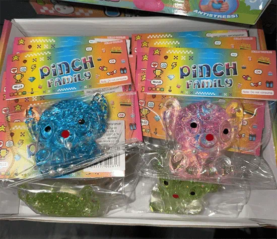 סקווישי סטיץ נצנצים